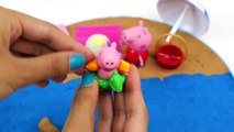 Peppa Pig Play Doh Holiday Toy English episode At The Beach ep  cartoon inspired