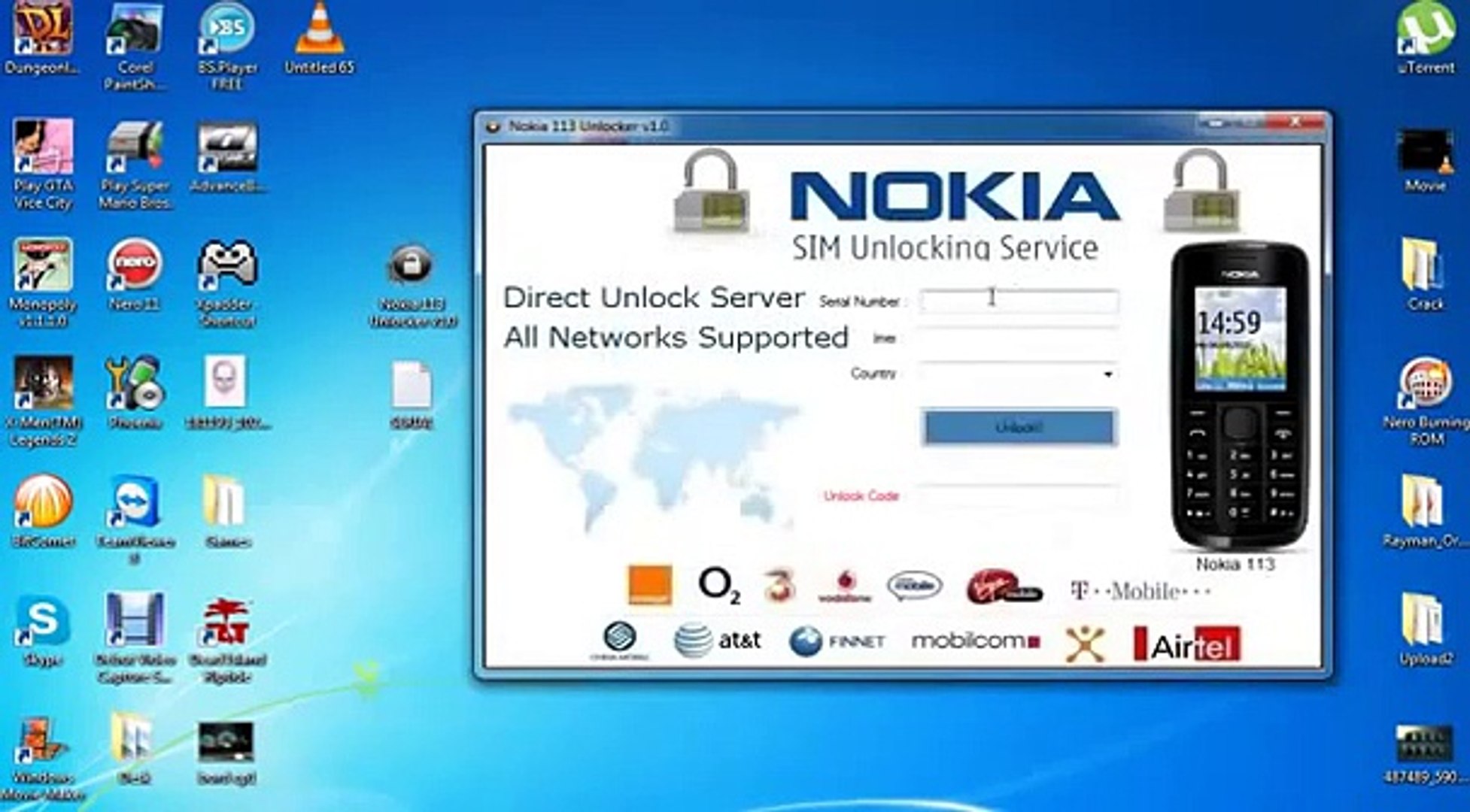 How to Unlock Nokia 113 Free - video Dailymotion