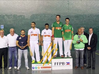 Finale Paléta cuir Nationale A - Pau (Bécaas et Serbielle) contre la Réunion (Fontano et Welmant)