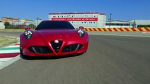 ACTUAL VIDEO - New Alfa Romeo 4C Races on the Track - Commercial specs price review top gear 2016