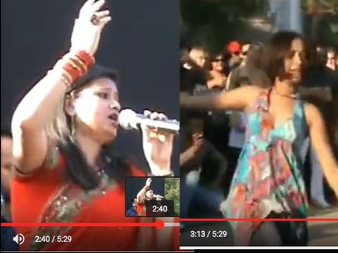 Dama Dam Mast Qalandar BY FAMIYA KHAN ... Buetyfull Dancer Dhamal Very Well in festival Asia ..