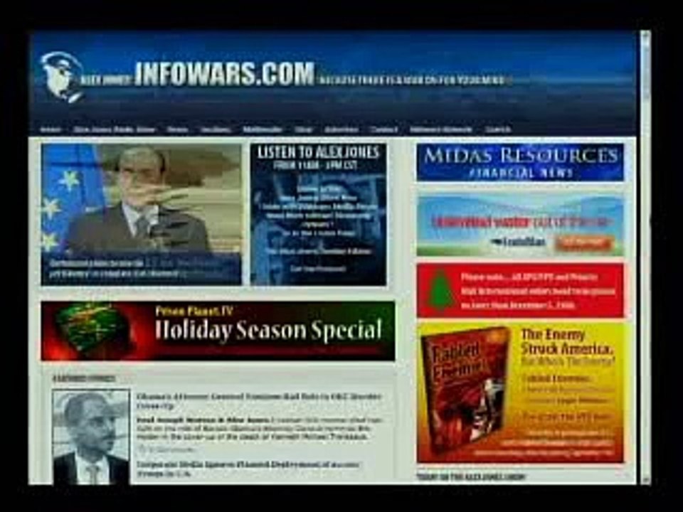 Alex Jones American Analyst Exposing Mumbai Attacks