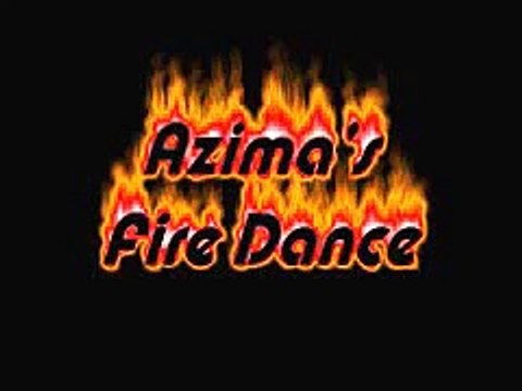 Brazilian Belly Dancer Andrea AZIMA Moreira - performing FIRE DANCE (Danca do ventre com fogo)