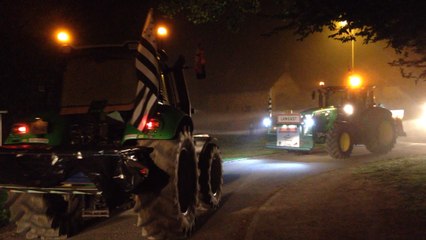 Les agriculteurs en route vers Paris
