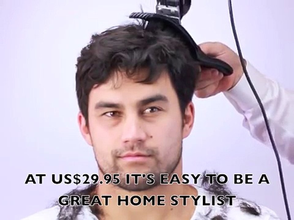 How to cut hair yourself at home - CLIPPER CUT hair the new way,