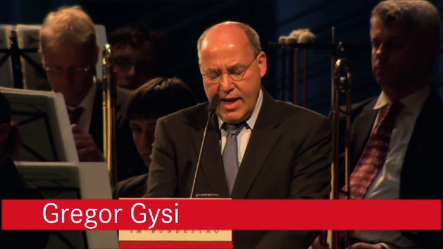 Gregor Gysi, DIE LINKE: »Was ist aus den Sehnsüchten von damals geworden?«