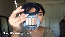 Applying eye shadow w/ q-tips! (1st tutorial be easy on me)
