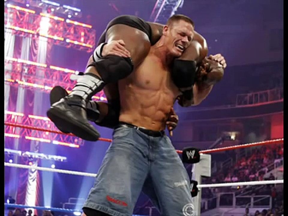 john cena vs bobby lashley