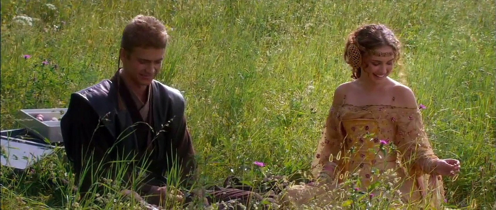 Звездные войны. Эпизод II. Энакин и Падме на водопаде !