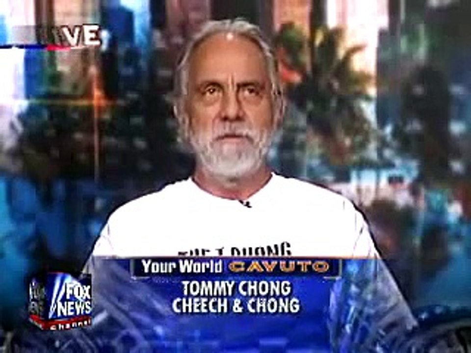 Tommy Chong Smokes Neil Cavuto