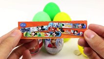 Disney Cars Kinder Surprise Eggs Frozen Play Doh Peppa Pig Lego Mickey Mouse