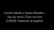 Shawn Mendes ft Camila Cabello - Say my name / Give me love (COVER) Traducido al español.