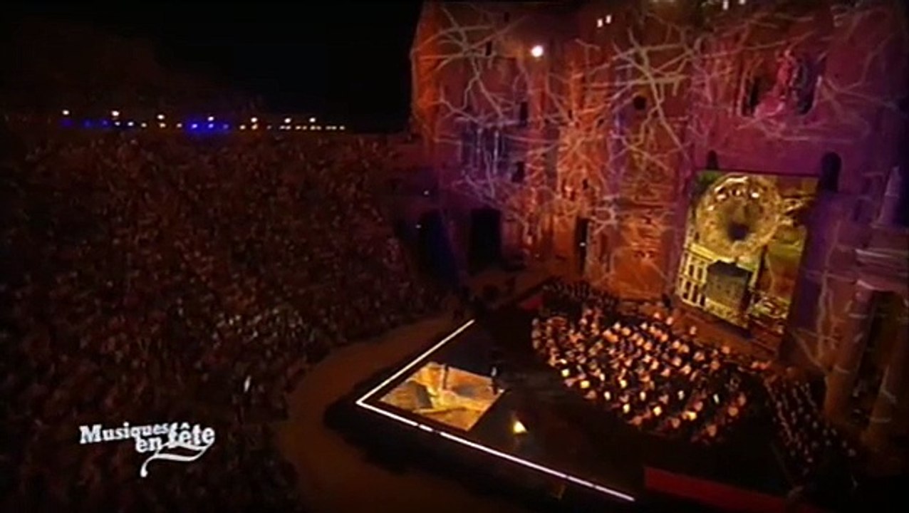 "Heure exquise" Veuve Joyeuse - Stéphanie d'Oustrac & Philippe Do - Chorégies d'Orange 2012
