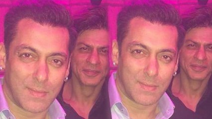 Salman Khan Clicks SELFIE With Shahrukh Khan