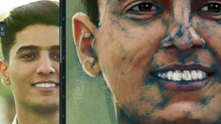 Speed painting of Mohammed assaf