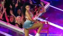Nicki Minaj Suffers Nip Slip In Sexy Bustier During Concert In Vancouver