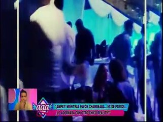 Pareja de Antonio Pavón fue vista junto a Ernesto Jiménez
