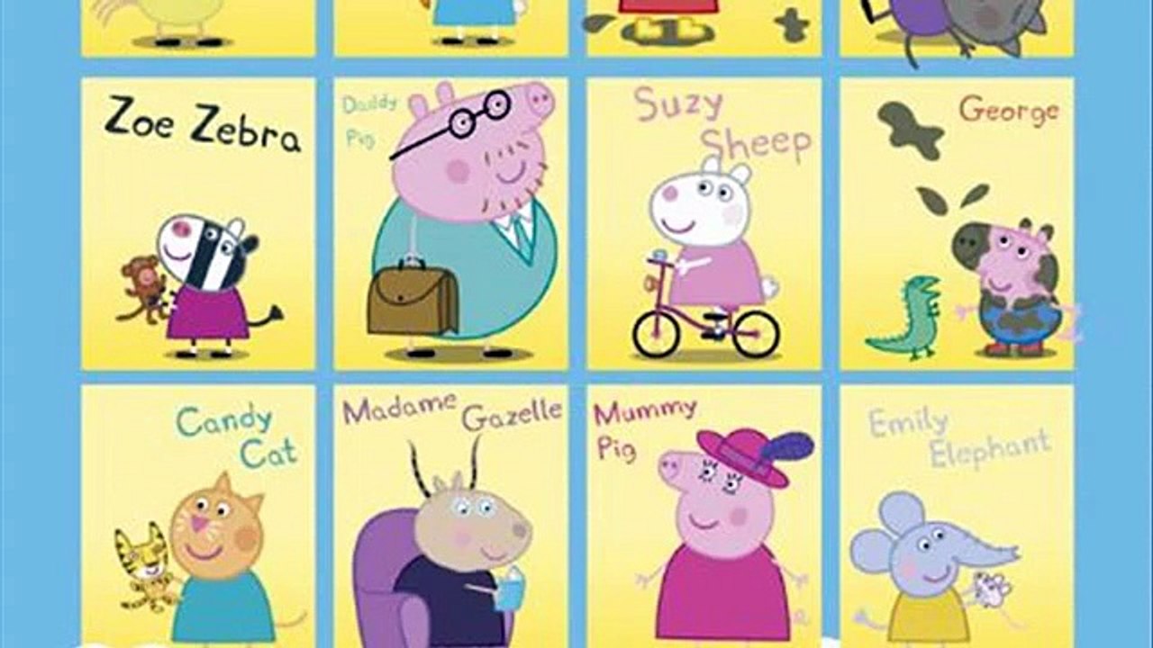 peppa pig alphabet