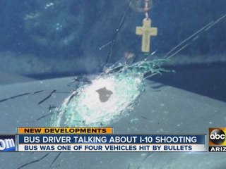 Bus driver talks about Interstate 10 shooting