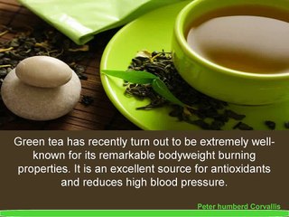 Peter humberd Corvallis - Green Tea Benefits