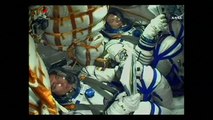 Rocket launch: Soyuz rocket launches towards ISS