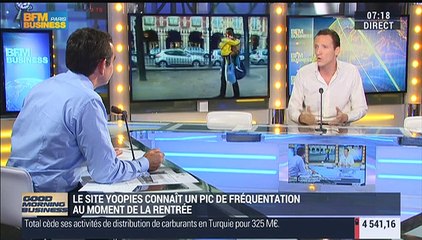 Yoopies, la plateforme du baby-sitting et du service à domicile: Benjamin Suchar - 02/09