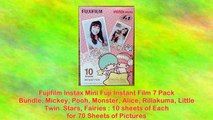Fujifilm Instax Mini Fuji Instant Film 7 Pack Bundle Mickey
