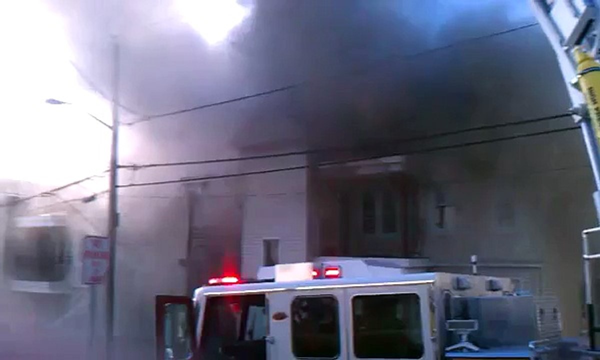 Tremont Street Fire Fall River, Ma. Video 2