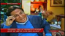 Alejandro Toledo sobre herencia a Zaraí Toledo  No se metan con mis hijas (VIDEO)