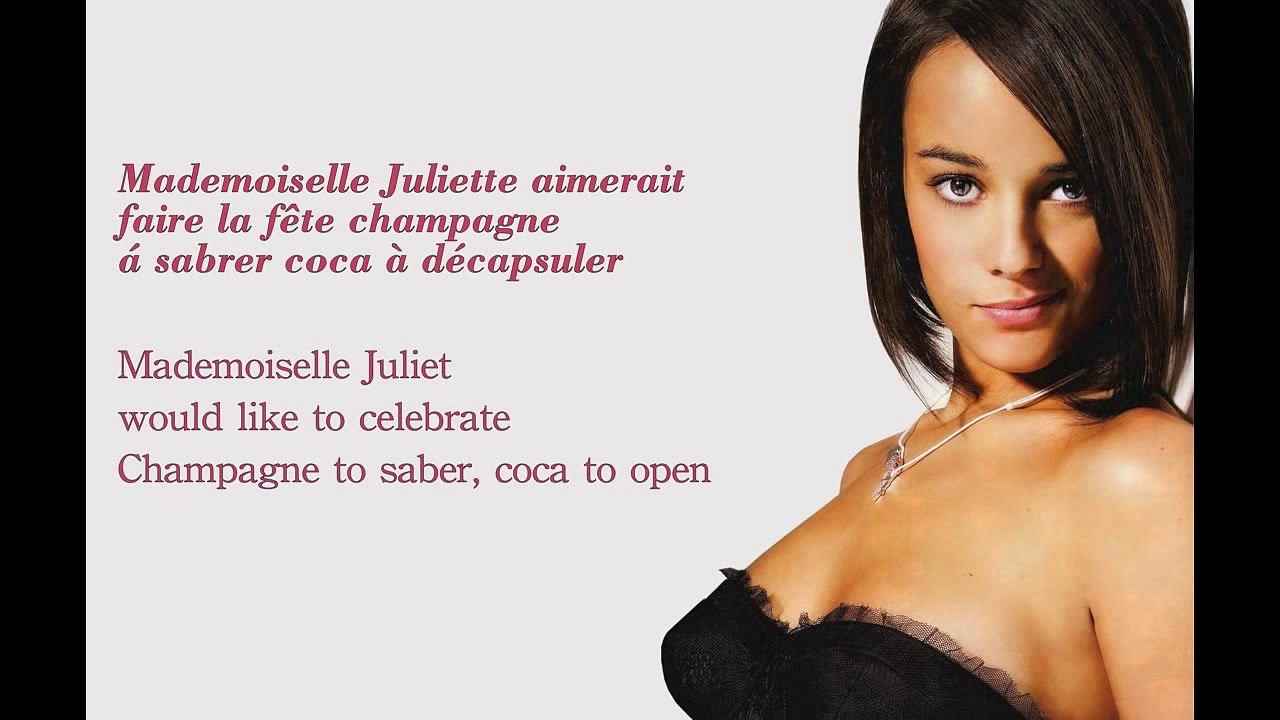 Alizée - "Mademoiselle Juliette" (with French & English Lyrics) HD