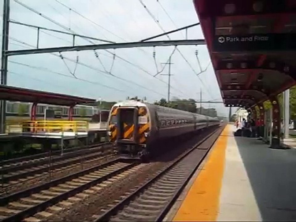 Newark Railfanning part 1, 4/7/09 Railfanning part 1/3 with Amtrak Observation Car