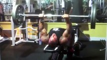 Rich Piana training arms (heavy and intense) motivational!