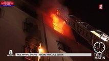 Incendie mortel à Paris : deux départs de feu successifs dans la nuit