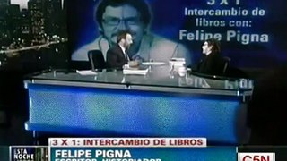 Intercambio de Libros con Felipe Pigna