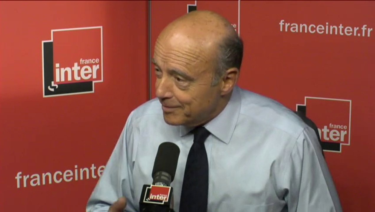 Alain Juppé : "Je croyais que c'était le PS qui soutenait le gouvernement, pas le Medef"