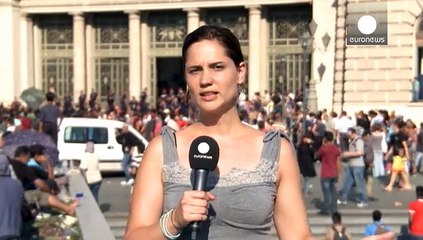 Будапешт: мигранты не расходятся и требуют выпустить их в Германию