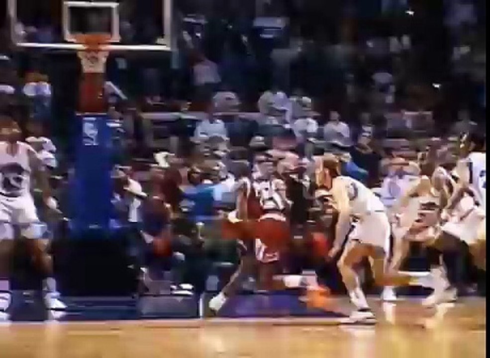 Michael Jordan "The shot" dragonball edition