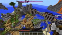 PopularMMOs Pat and Jen GIANT ROOM HUNGER GAMES - Lucky Block Mod - Modded Mini-Game