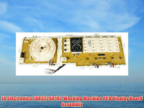 LG Electronics EBR32268102 Washing Machine PCB Display Board Assembly