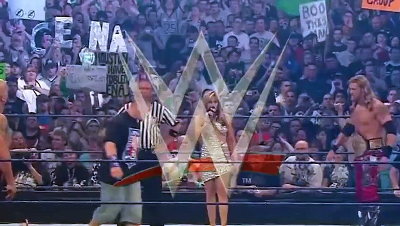 WWE Wrestlemania 25 John Cena vs Edge vs Big Show 720p HD