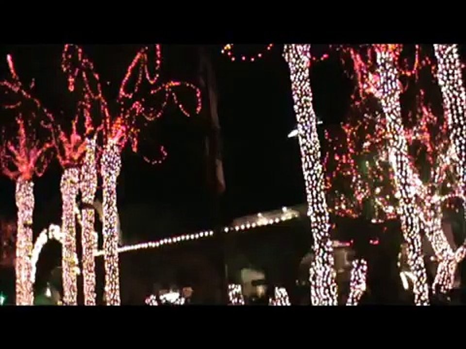Mission Inn Christmas Light Display