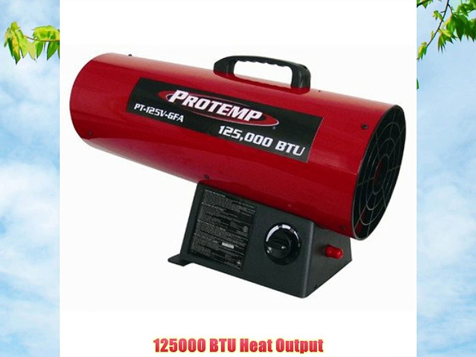 125000 BTU Variable Propane Forced Air Heater