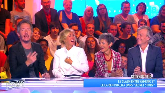 Accrochage entre Aymeric de Secret Story et Matthieu Delormeau dans Touche pas à mon poste