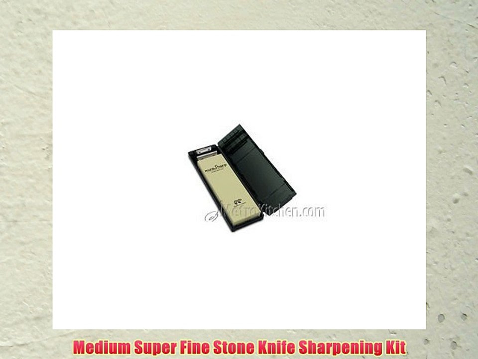 Medium Super Fine Stone Knife Sharpening Kit