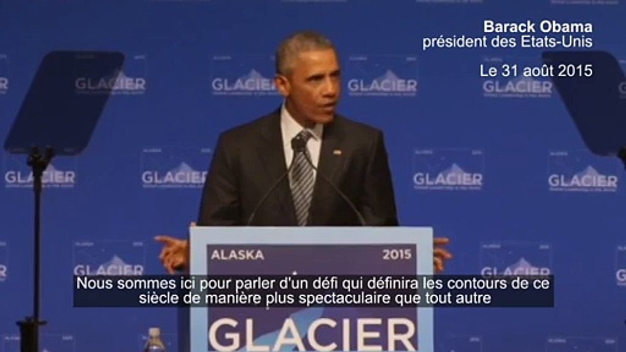 Obama sur le changement climatique - Nous n’avançons pas assez vite...