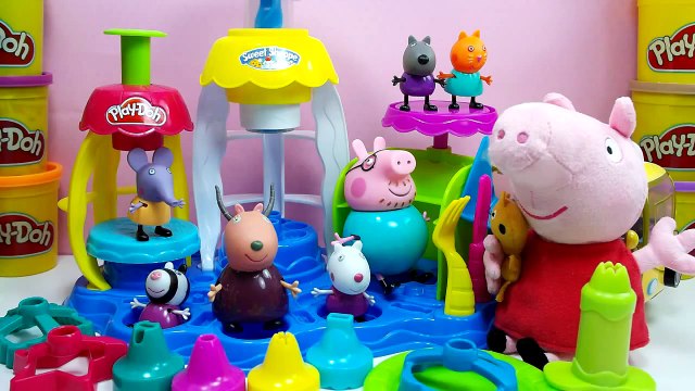 Peppa Pig Bakery Play Doh Playdough Cupcakes toys