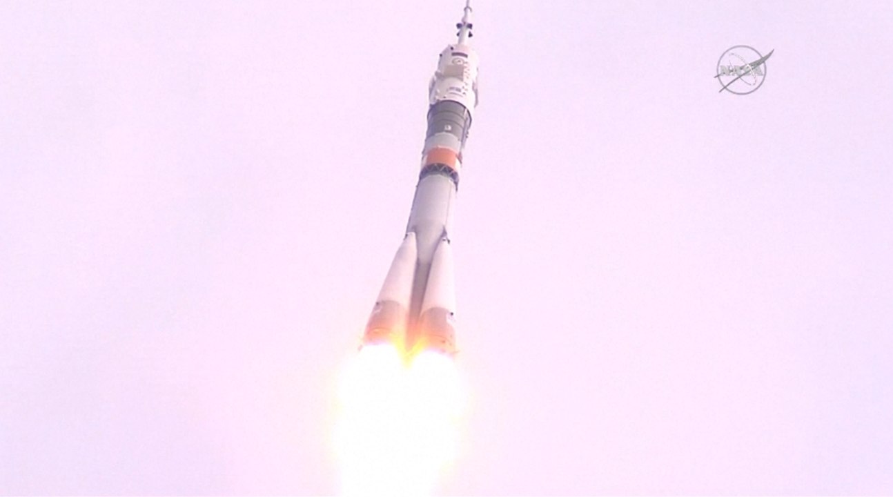 Un vaisseau Soyouz s'envole pour l'ISS avec 3 astronautes