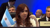 11 de ABR. Cristina Fernández expuso en la Sesión Plenaria. Cumbre de las Américas Panamá 2015.