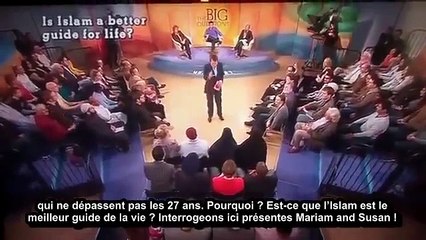 Débat fort entre une féministe et des femmes voilées  L'islam est il le meilleur mode de vie