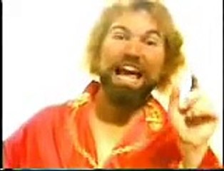 Fez Whatley as 'The Nature Boy' Ric Flair